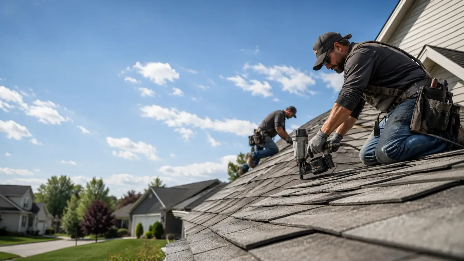 Storm Damage Roof Repair in Lehigh, OK near me